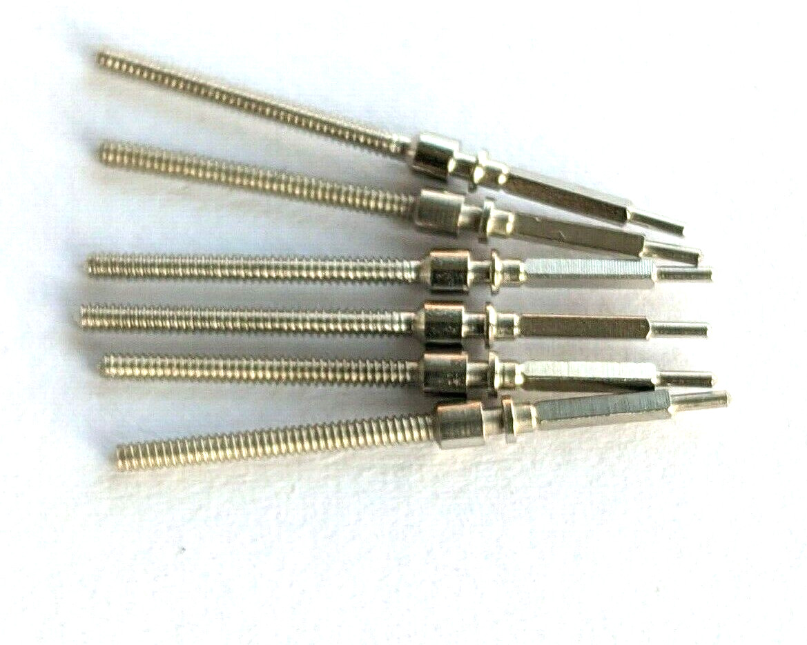 Felsa Caliber 465 465N Winding Stems Swiss made x 6 pieces