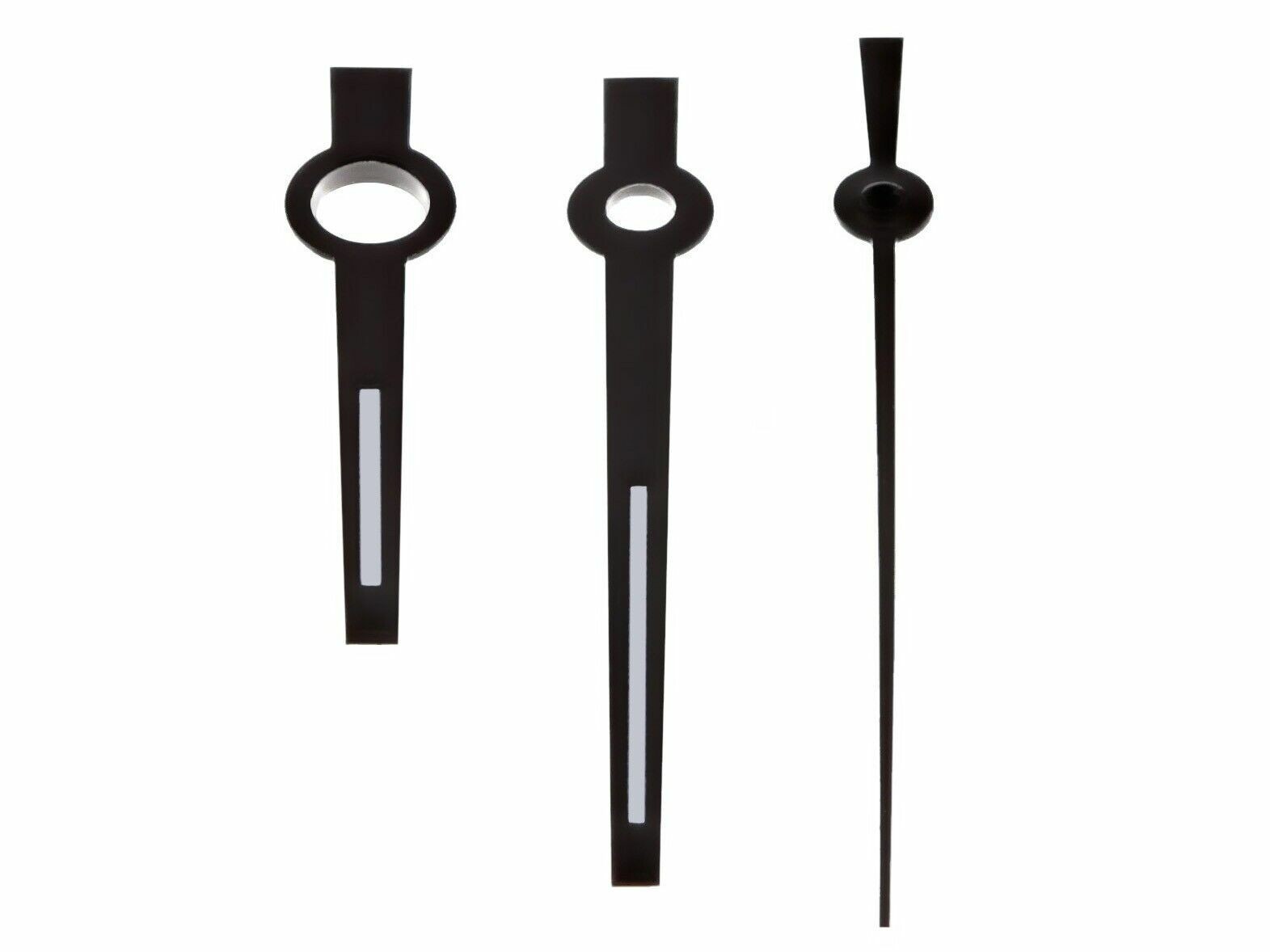 BLACK STICKS WATCH HANDS FOR MENS ROLEX 3055, 3155, 18026, 18028, 18038, 18078