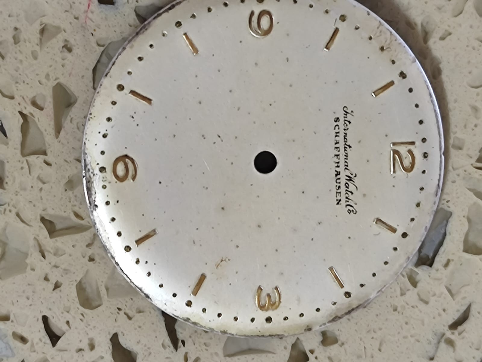 IWC Schaffhausen CAL C 89 PART White DIAL – IWC C 89 USED 31.5mm Used K