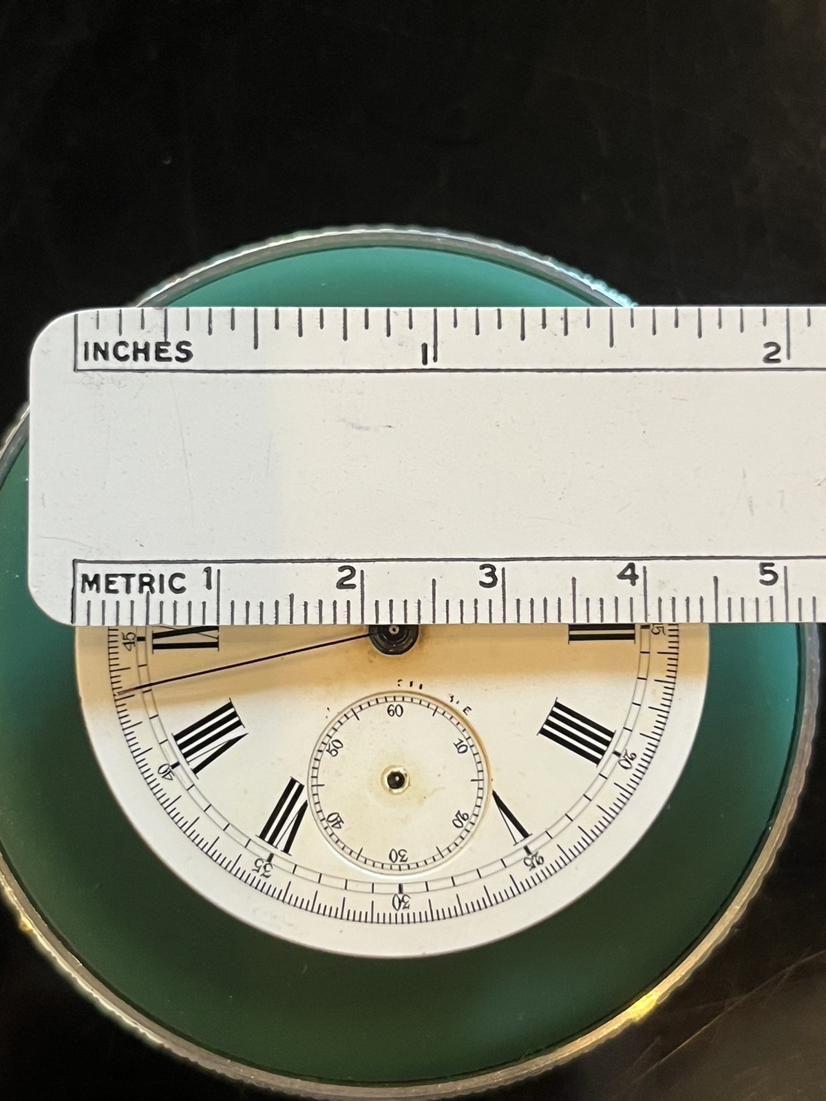 GOOD BALANCE Early Private Label Breitling Chronograph Pocket Watch Movement