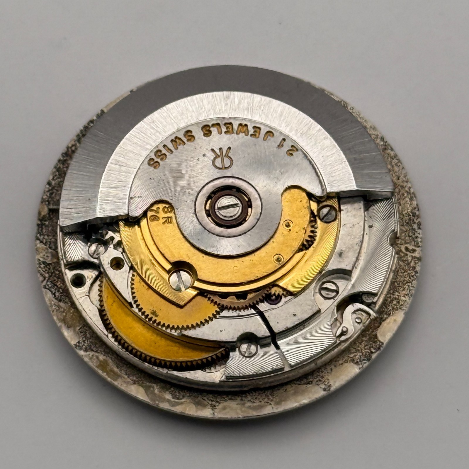 MSR S76-28 Watch Movement Garrard Automatic Vintage Swiss Parts Repair 25.9mm