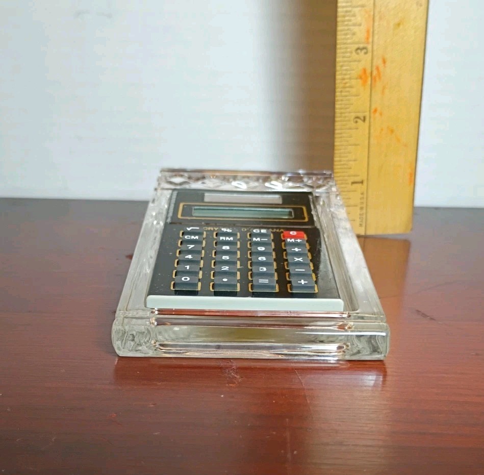 VINTAGE GENUINE 24% LEAD CRYSTAL D’ ADRIANA SOLAR COCULATOR