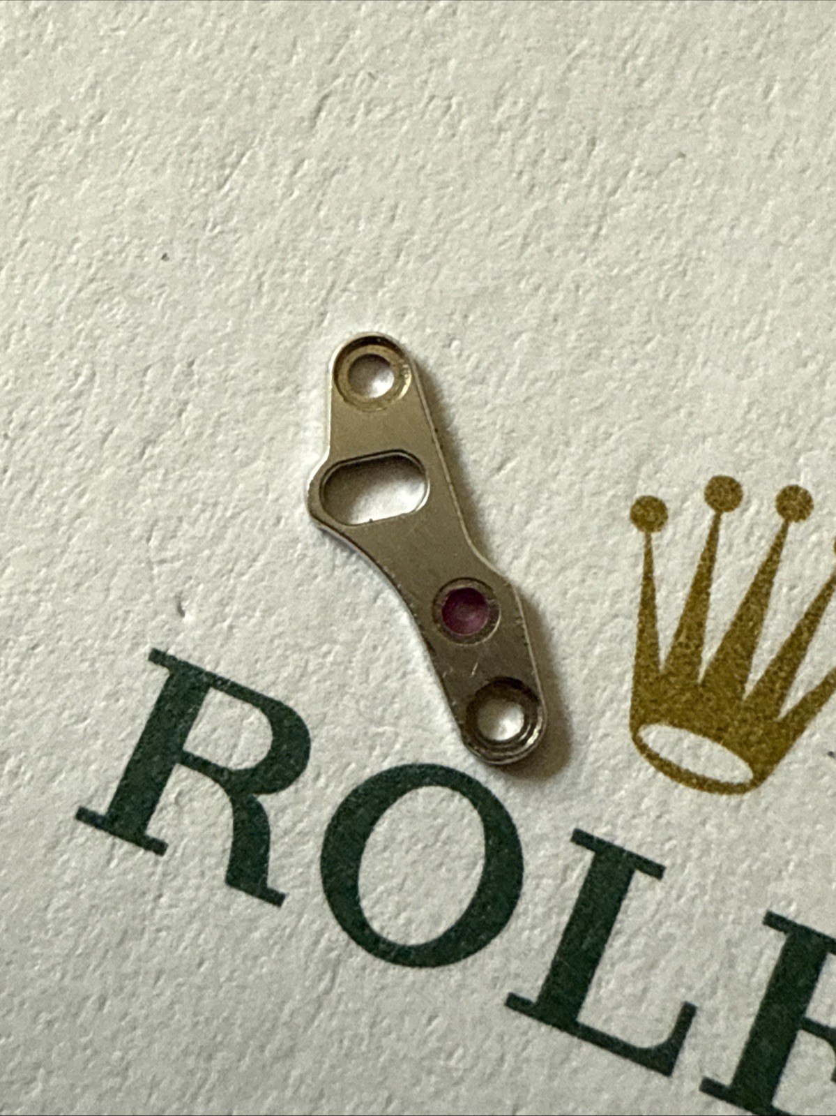 GENUINE Rolex 2130 2135 125 Minute Pinion Bridge Perfect Condition