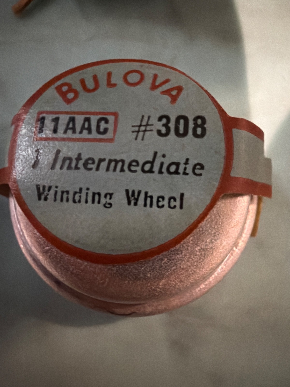 Bulova #307-1st Winding Wh, #308-Intermediate Winding Wh, #309-3rd Winding Wh