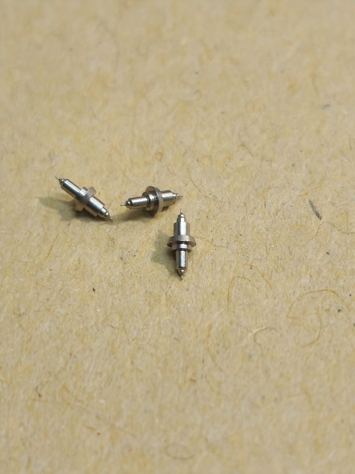 Lot Of 3 NOS Hamilton 6/0 987-987A/E/F/S DR 2527 Balance Staffs-Parts/Repairs