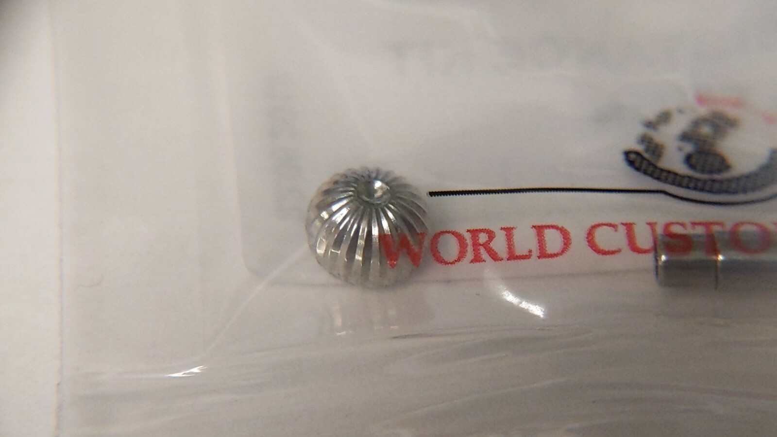 Tissot CROWN S/S T395034781 with tube approx 5.5-6mm crown diameter gent T045