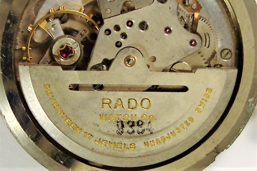 Rado Automatic Vintage Movement Cal.9384 AS1361N + Dial 1960s