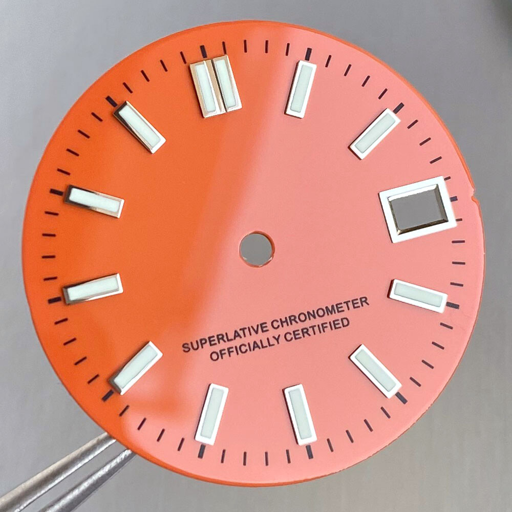 29mm NH35 Watch Dial MOD Face for NH35 NH36 NH38 4R35/36 Movement Sunburst Dial
