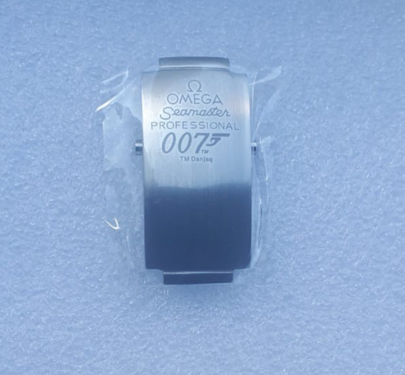20mm For OMEGA Seamaster 007 Stainless Steel Watch Strap Clasp Buckle