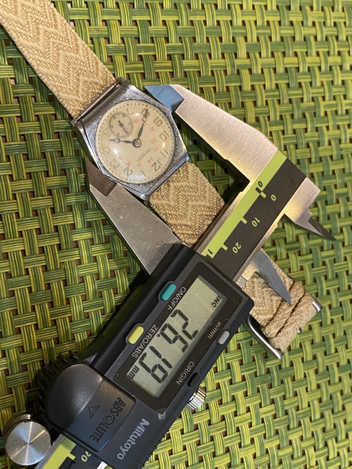 Extra Rare Old Citizen New Hope Chronometer military Windup Watch