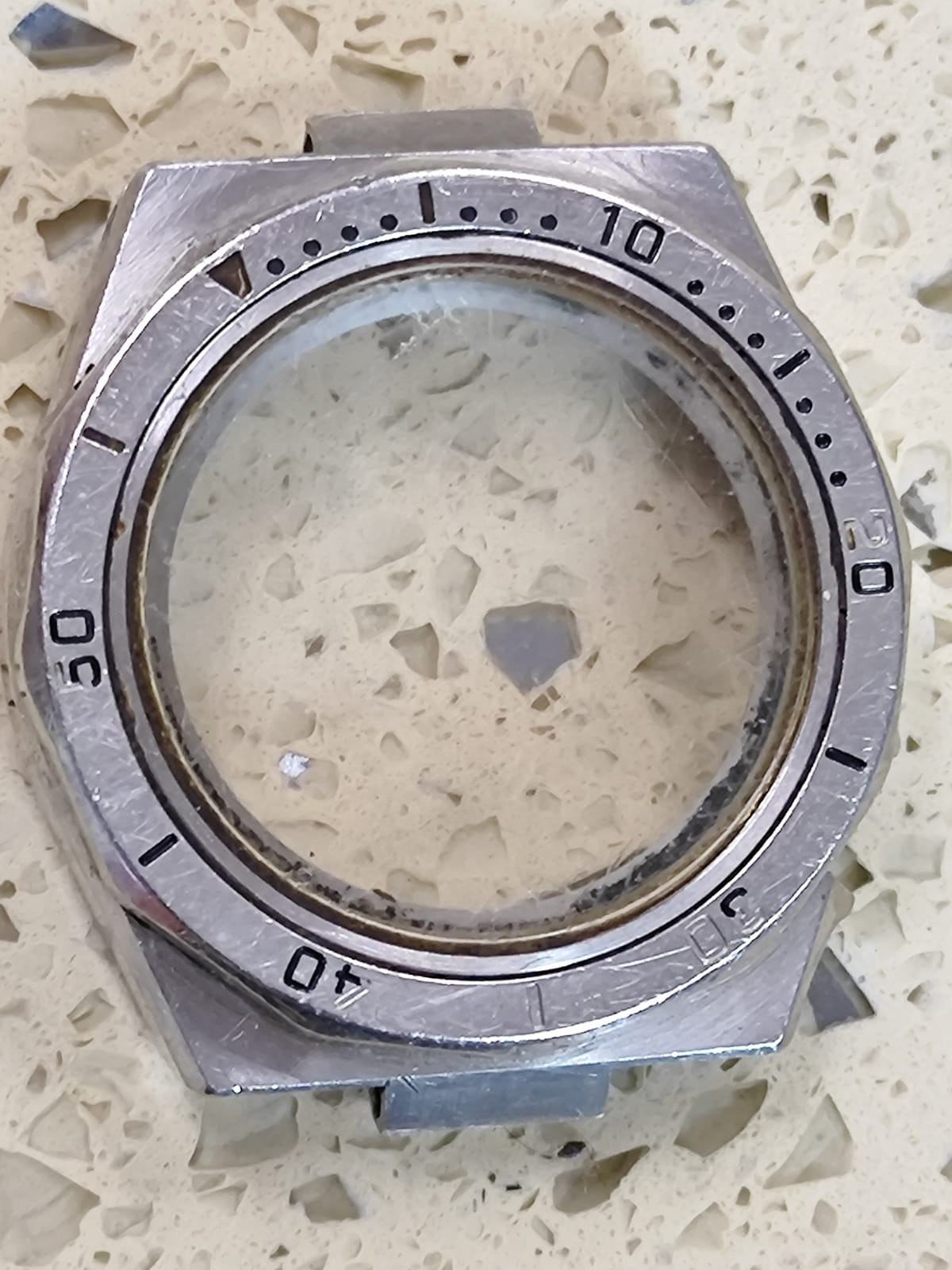 VINTAGE SEIKO SPORT 100 SQ 7546-603A Diver Parts CASE