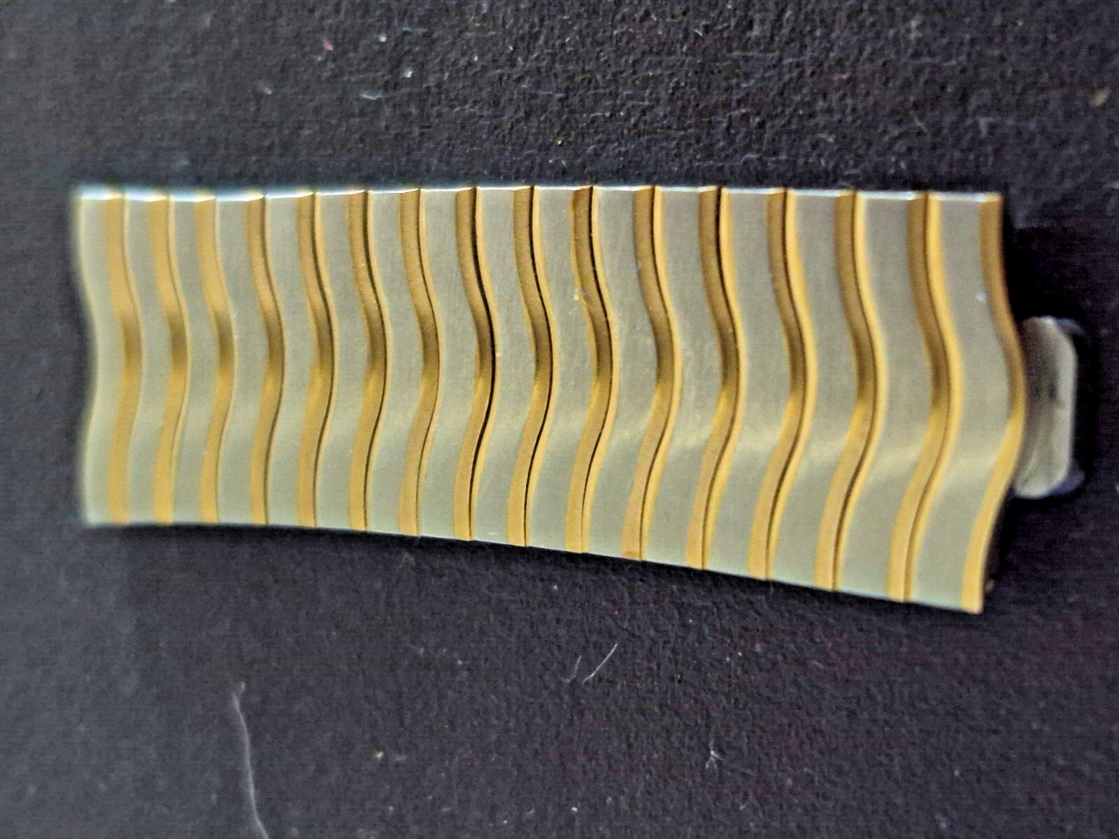 EBEL Classic Wave Band Segment 14-15mm Gold & Steel 16 Continuous Links