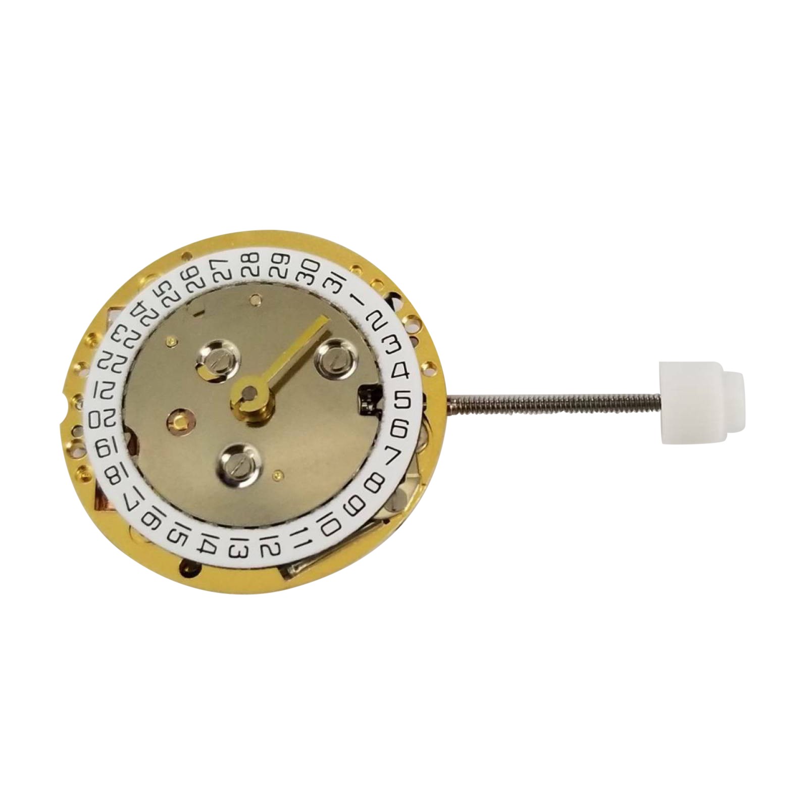 Date at 3 2 Hands Quartz Movement Watches Repair Parts Replaces for ISA 222 A