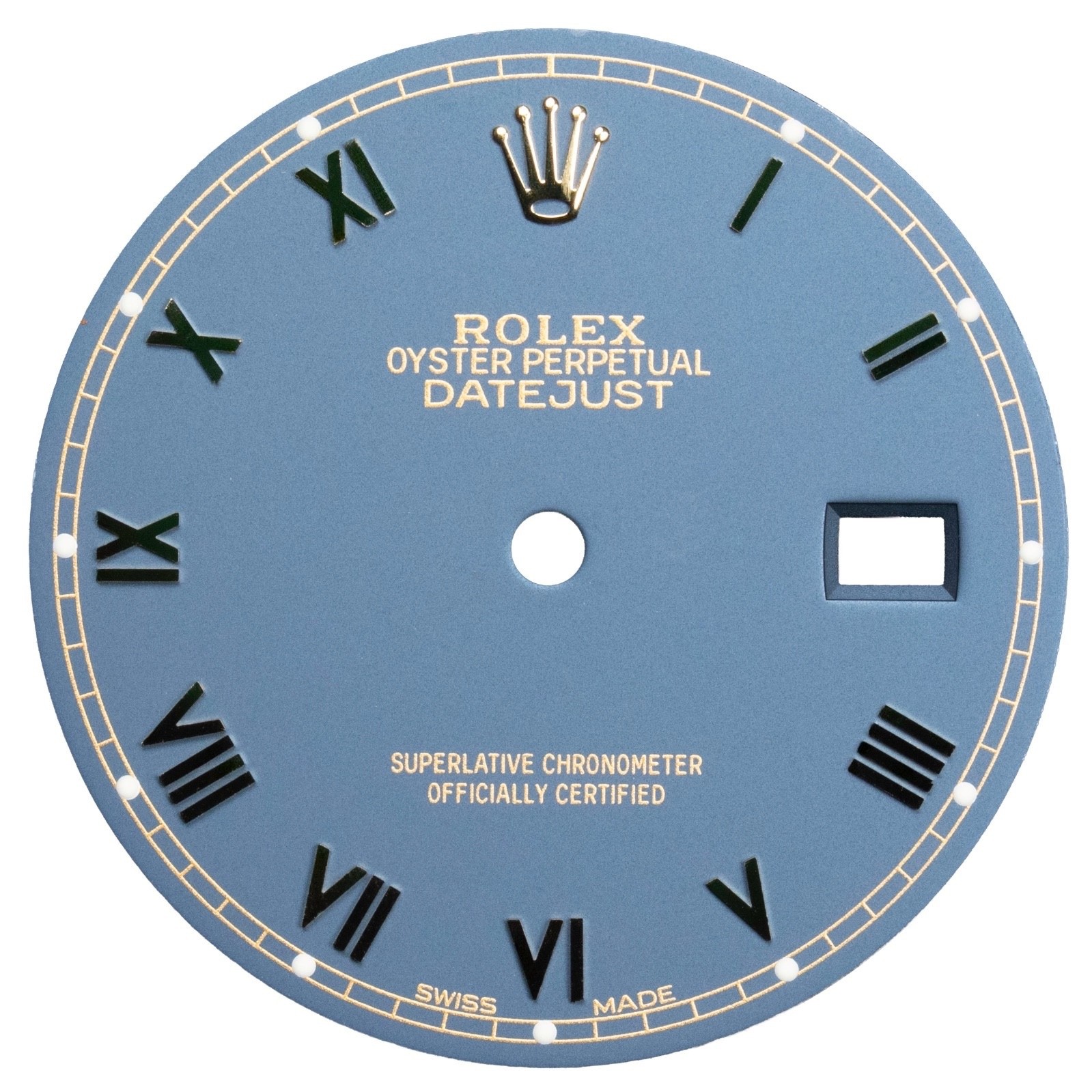 Original Rolex Oyster Perpetual Datejust 16018 16013 16233 16238 – Matte Blue