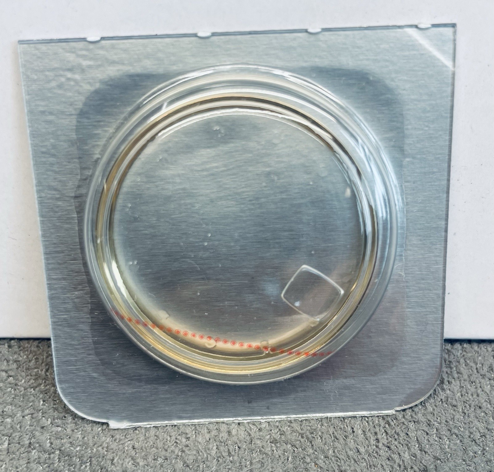 OMEGA Watch Crystal New Old Stock Factory Sealed Calendar Loupe 063 PX 5072 L