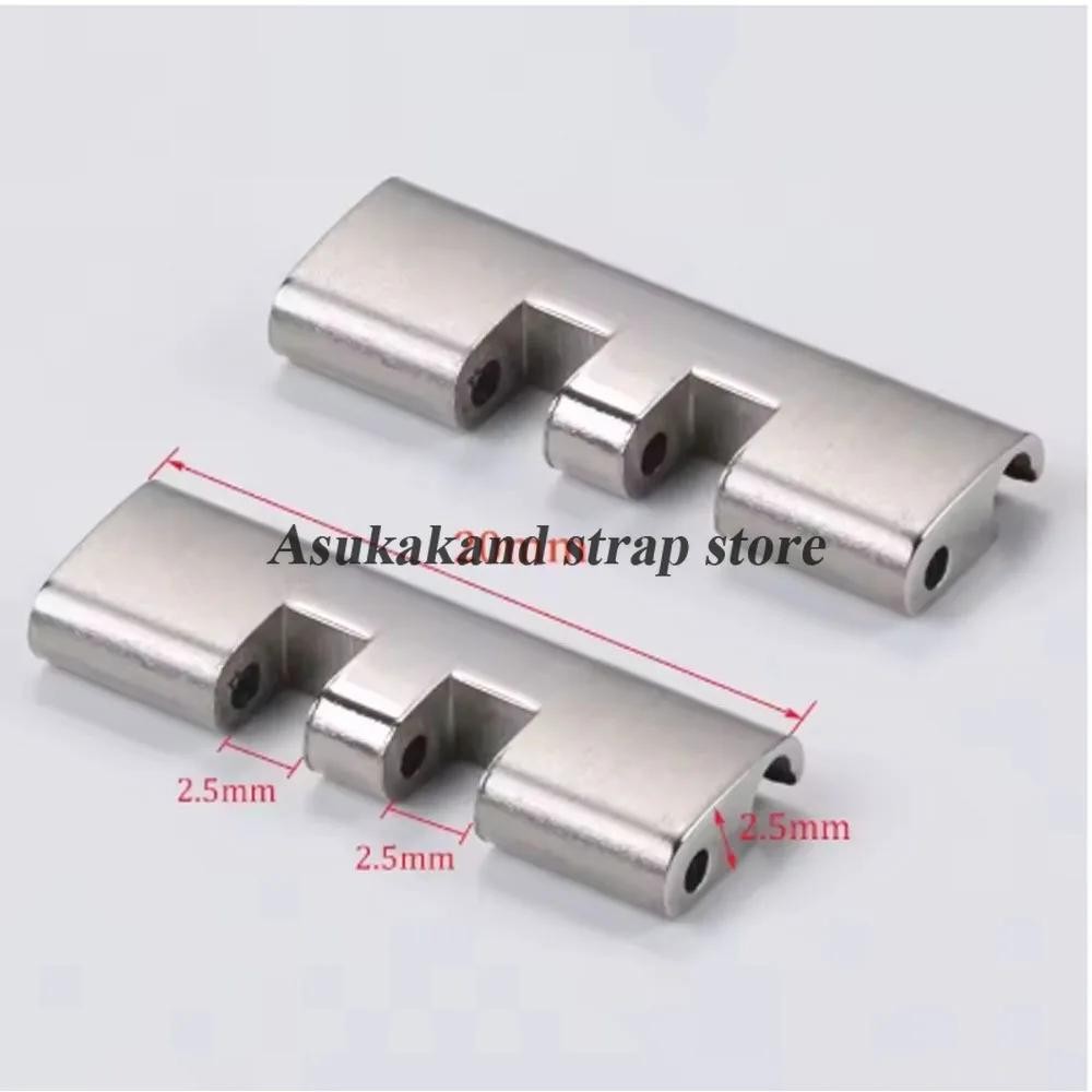 2pcs New Watch Bracelet Curved End Links for Seiko Skx009 Skx007 Jubilee Oyster