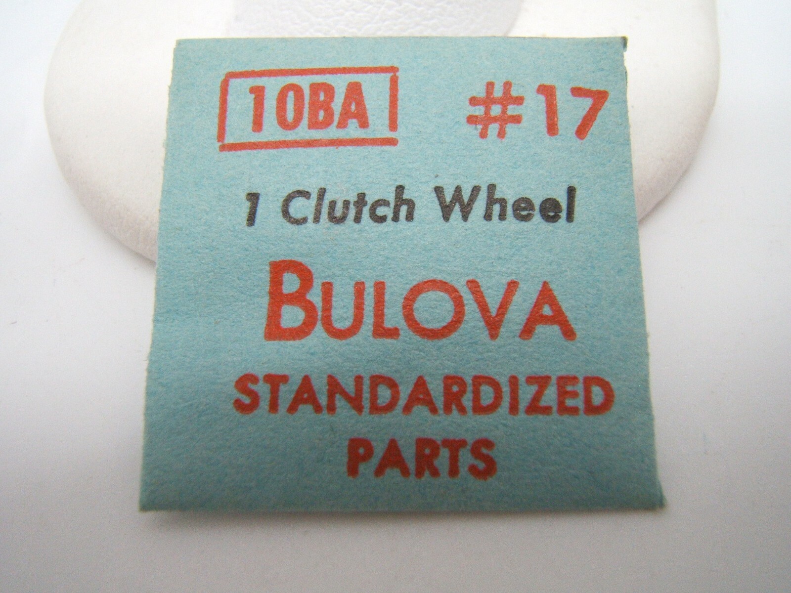 BULOVA WATCH PART 10BA #17 CLUTCH WHEEL