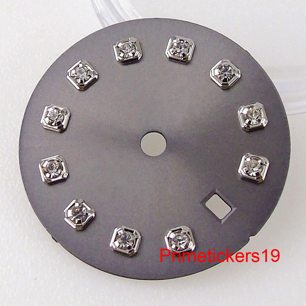 20.5mm Multicolor Sunburst/Gradient Watch Dial Diamond Markers Fit NH05 Movement
