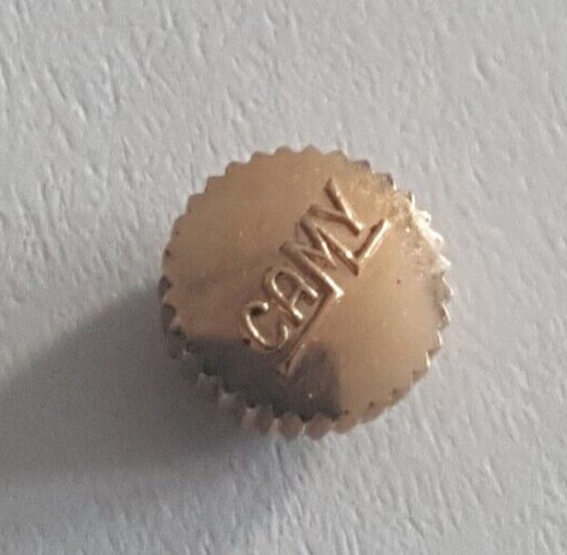 Camy Gold Plated Water Resistant Crown