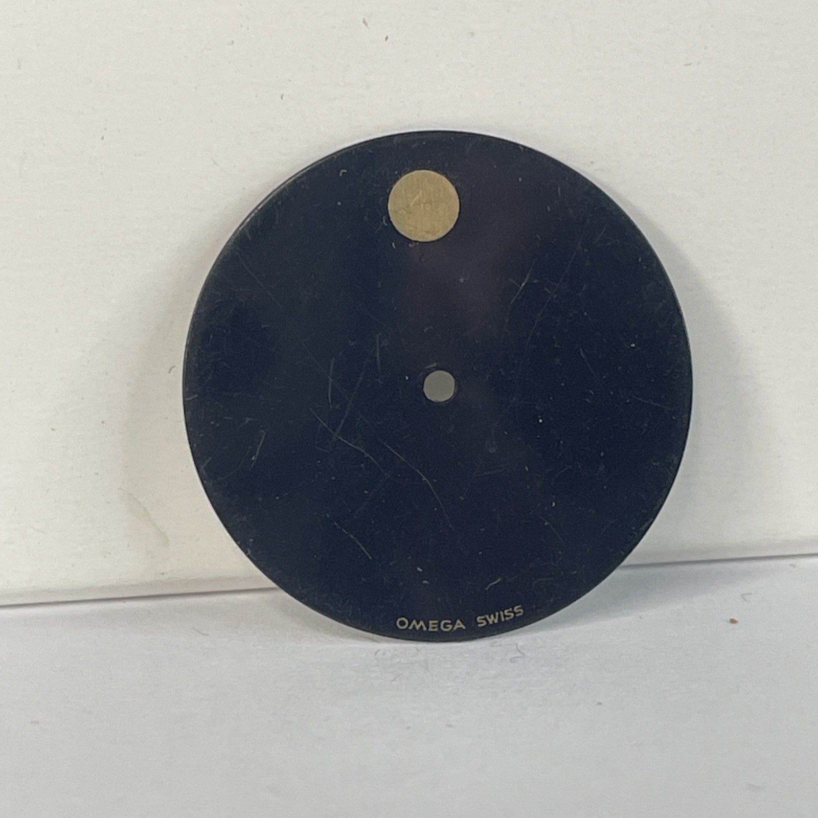 Vintage Omega Black Onyx Rare Swiss Mechanical Dial 13.2mm