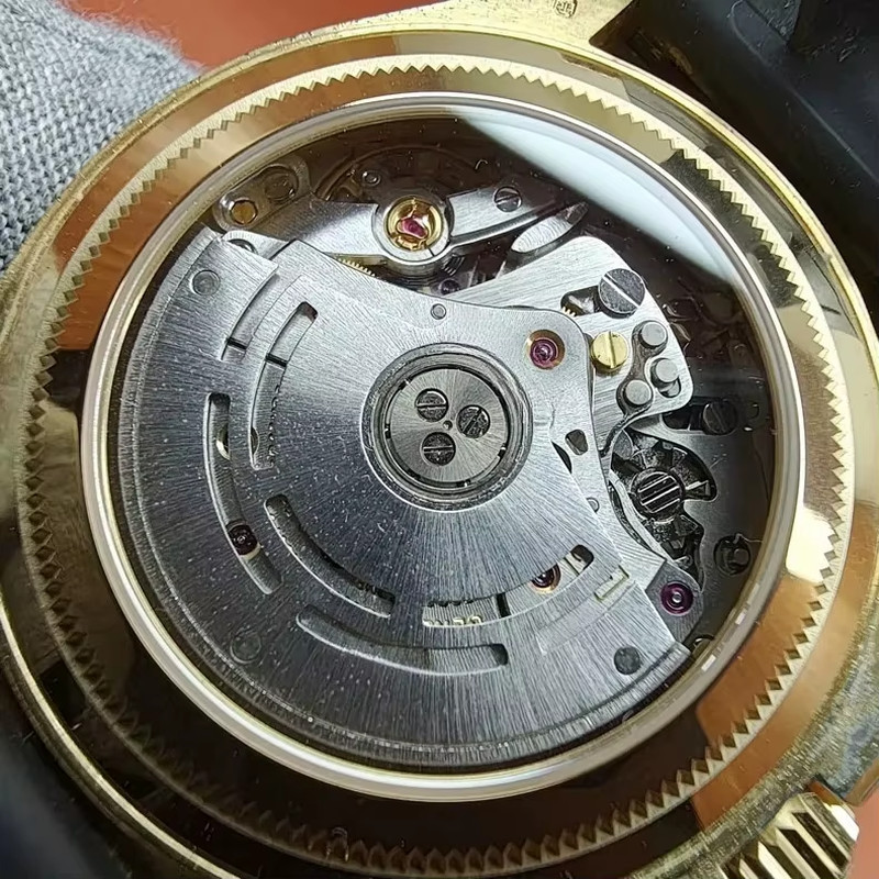 Transparent Back Bottom Cover with Saphire Glass Fits Rolex Daytona 40mm