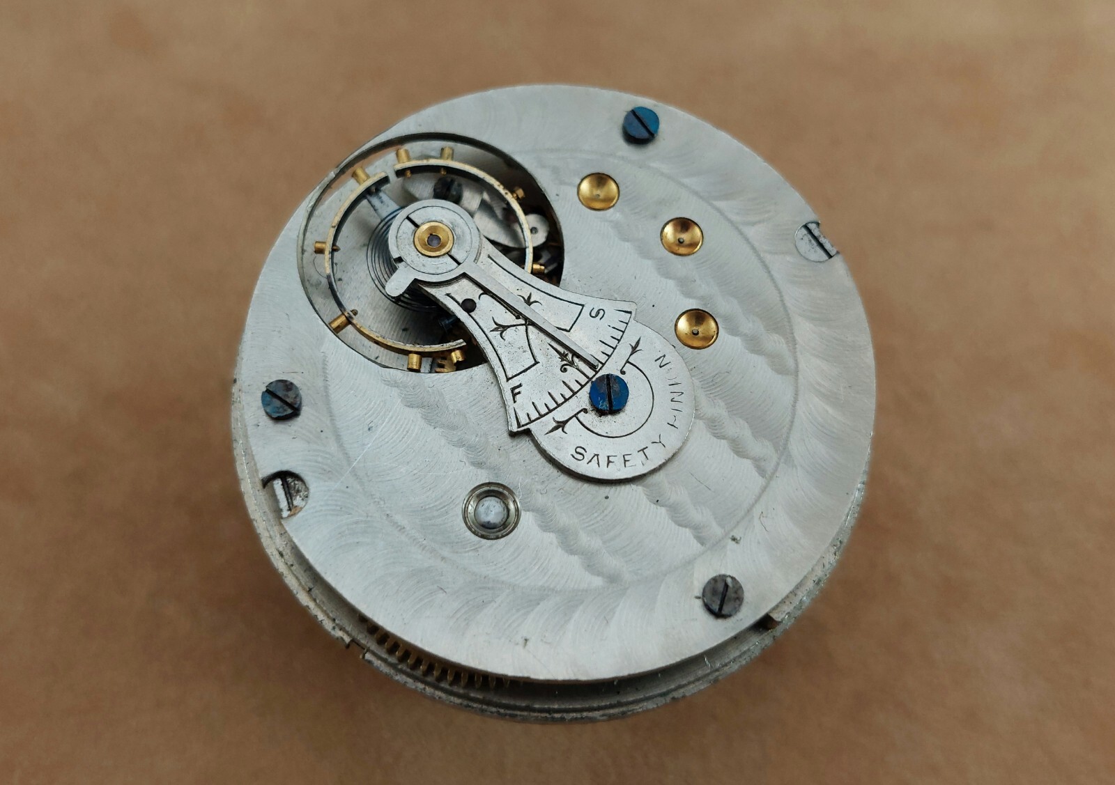 Antique NEW YORK WATCH Co. Movement & Dial. To restore/Spares