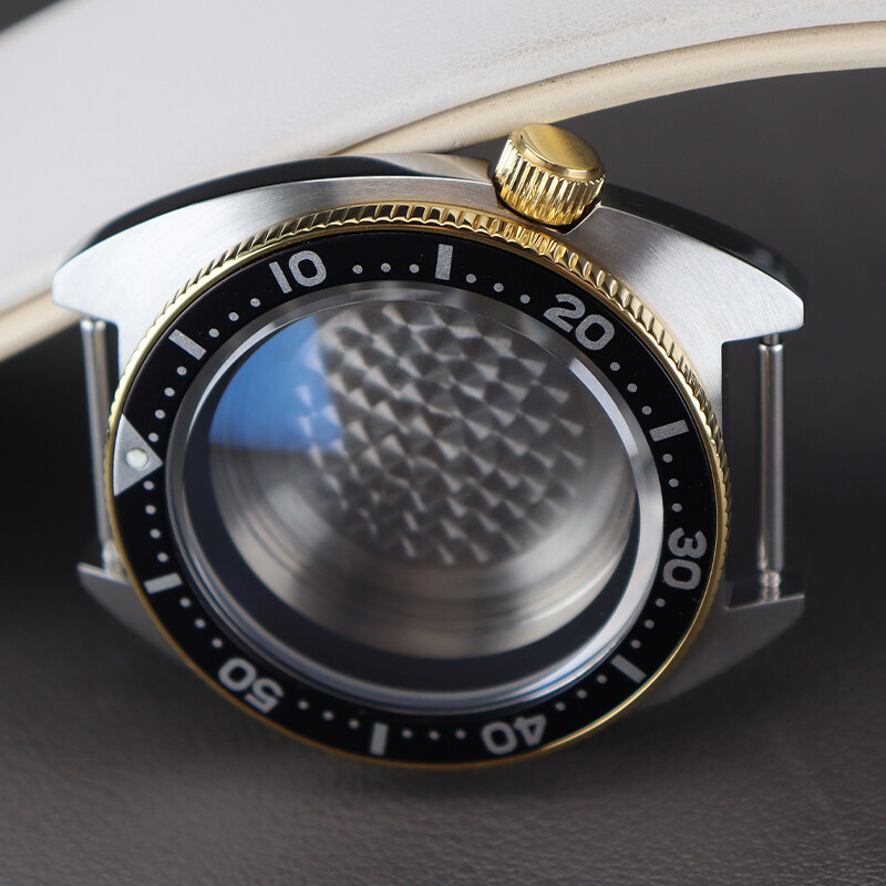 41mm Sieko turtle Luxury men’s Steel Watch Case AR layer Sapphire Crystal Glass