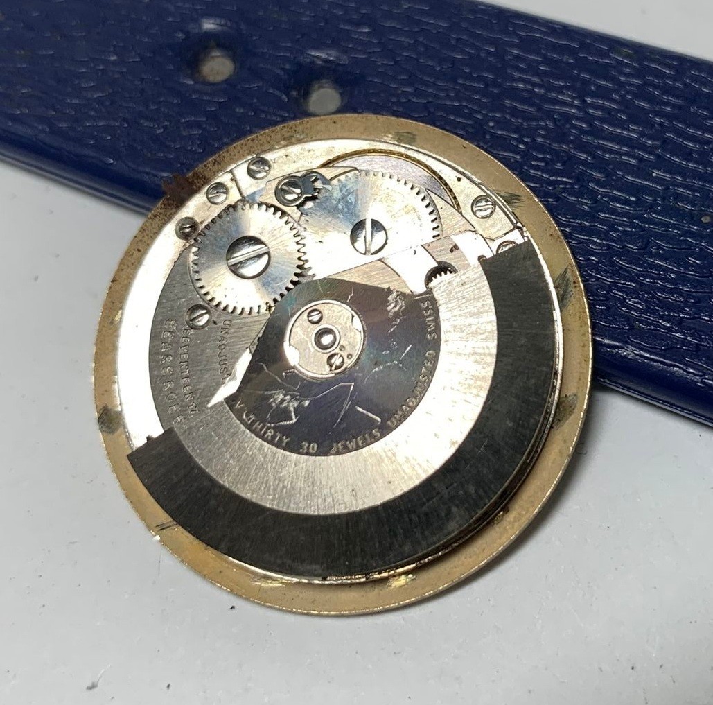1950s Tradition Sears 30J Automatic AS 1700 Movement, NICE Dial & Hands TICKS !!