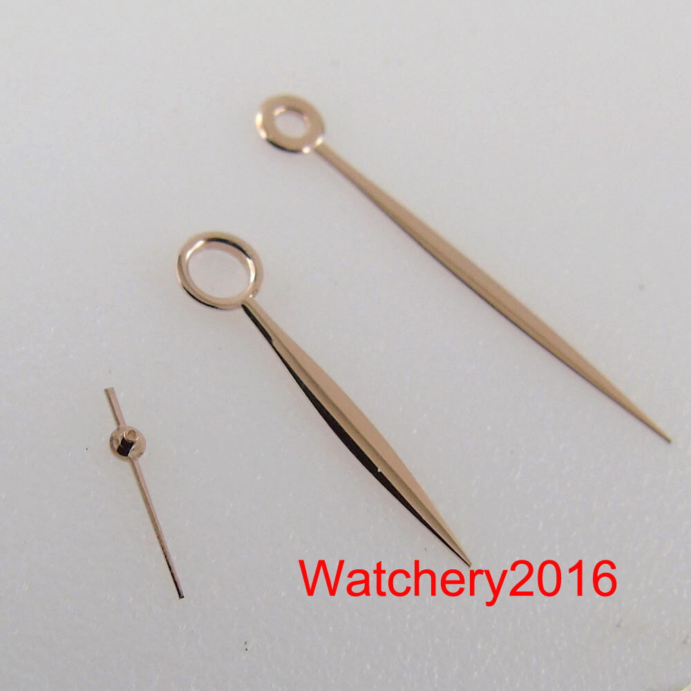 Manual Movement Gold Rose Gold Watch Hand Needles Fit ST3600 3602 ETA 6498