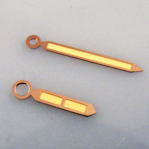 Rose Gold Watch Hands for UNITAS ETA6497 6498 ST3600 3620 Hand Winding Movement