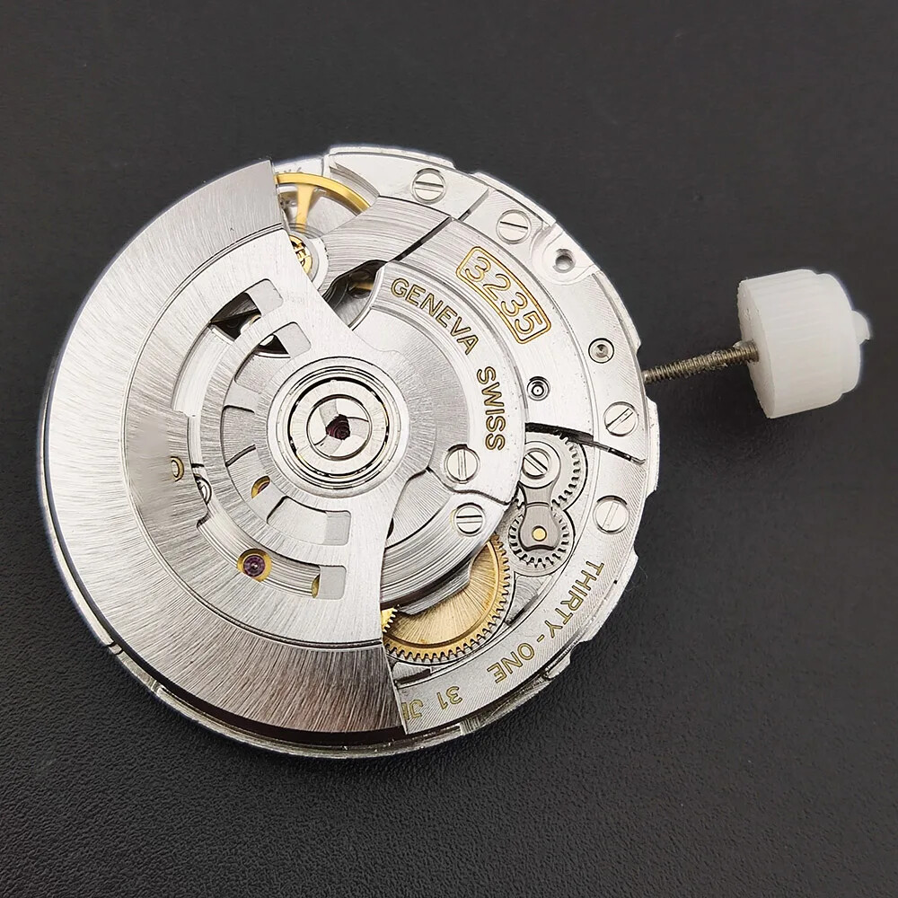 Mechanical Movement Engraved Automatic Compatible with Balance Wheel 41mm