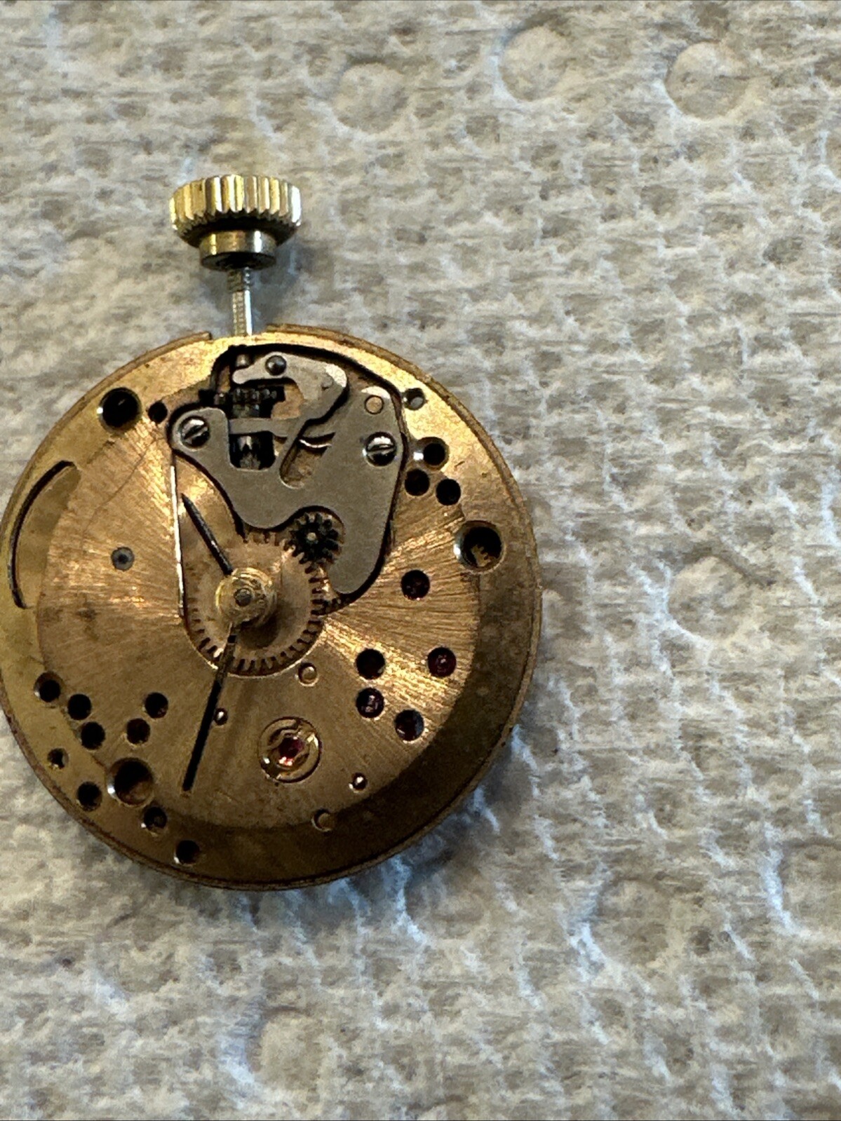Vintage Omega Caliber 620 17-Jewel 2-Adjustment Movement For Parts