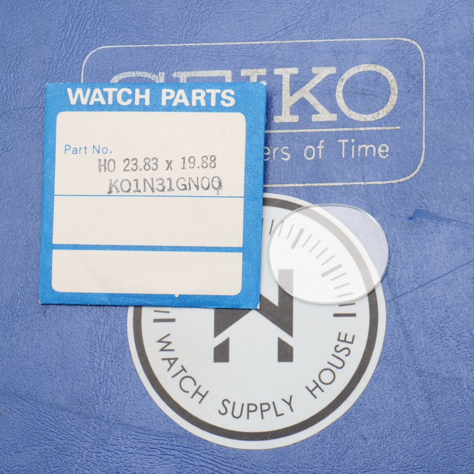 Seiko Original Watch Crystal Part K01N31GN Watchmakers New Old Stock (SEKG)