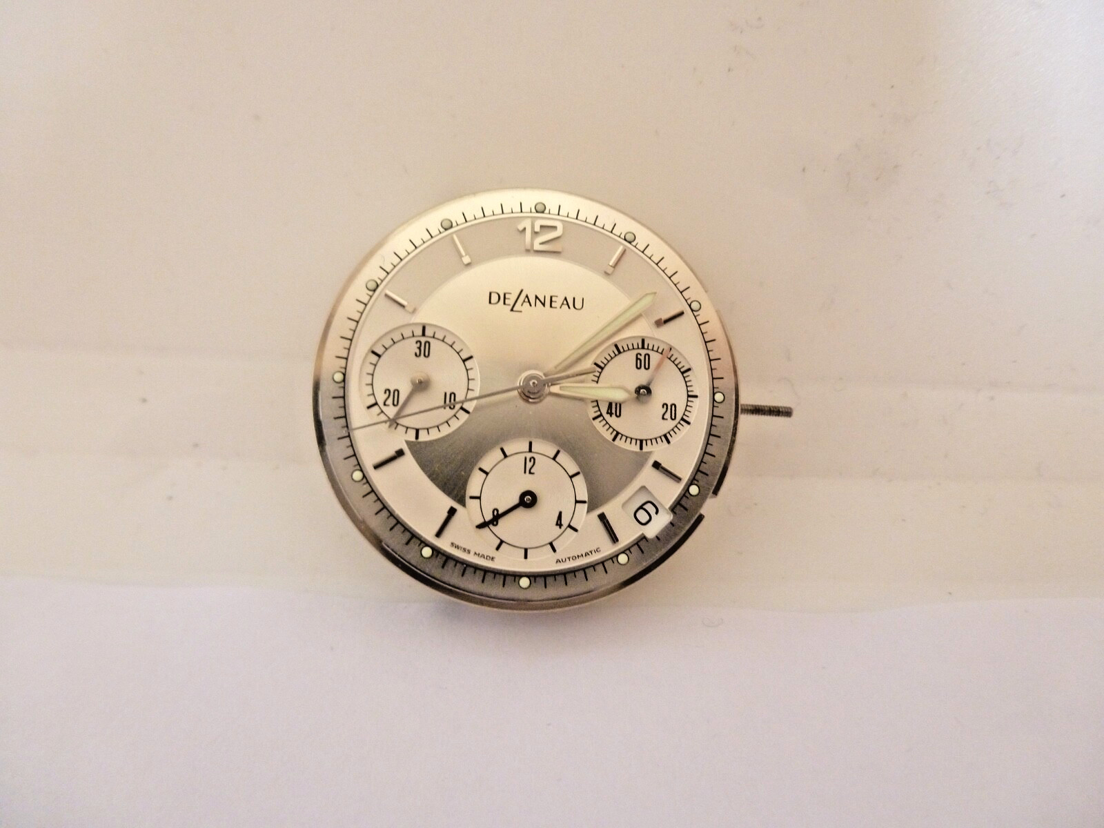 ETA 2894-2 Chronograph Automatic MOVEMENT SWISS MADE Running & Keeping Time
