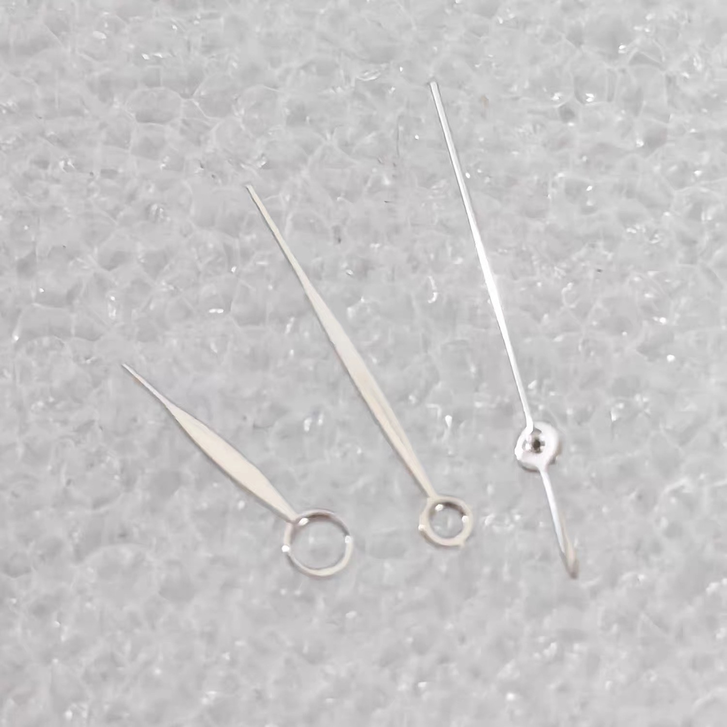 1 Set Silver Slim Watch Hand 8x12x12mm For Seiko NH35 NH36 ETA2824/2836
