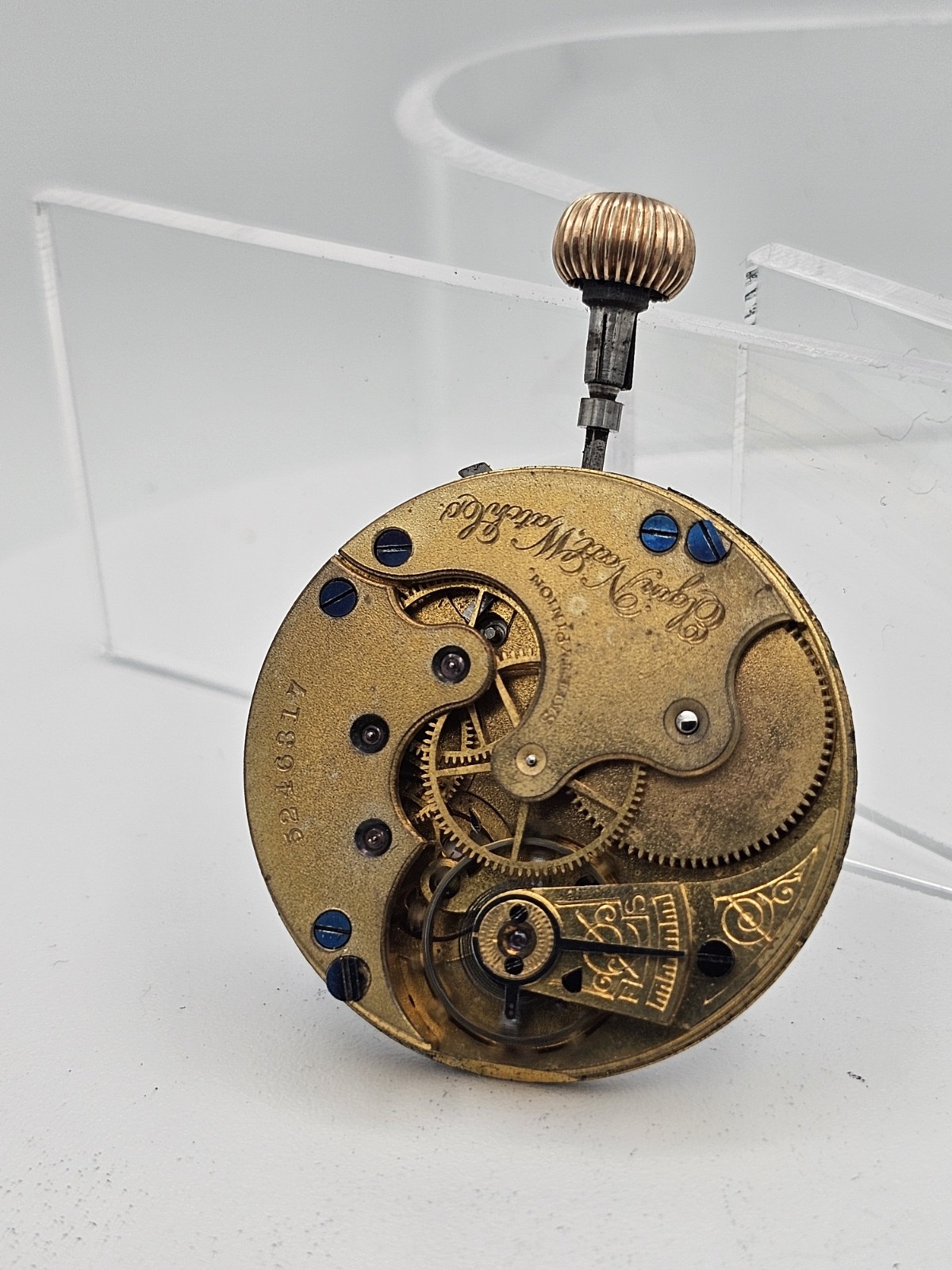 Elgin Grade 118 Model 2 6s 11J Mechanical Manual Pocket Watch Movement 5346317