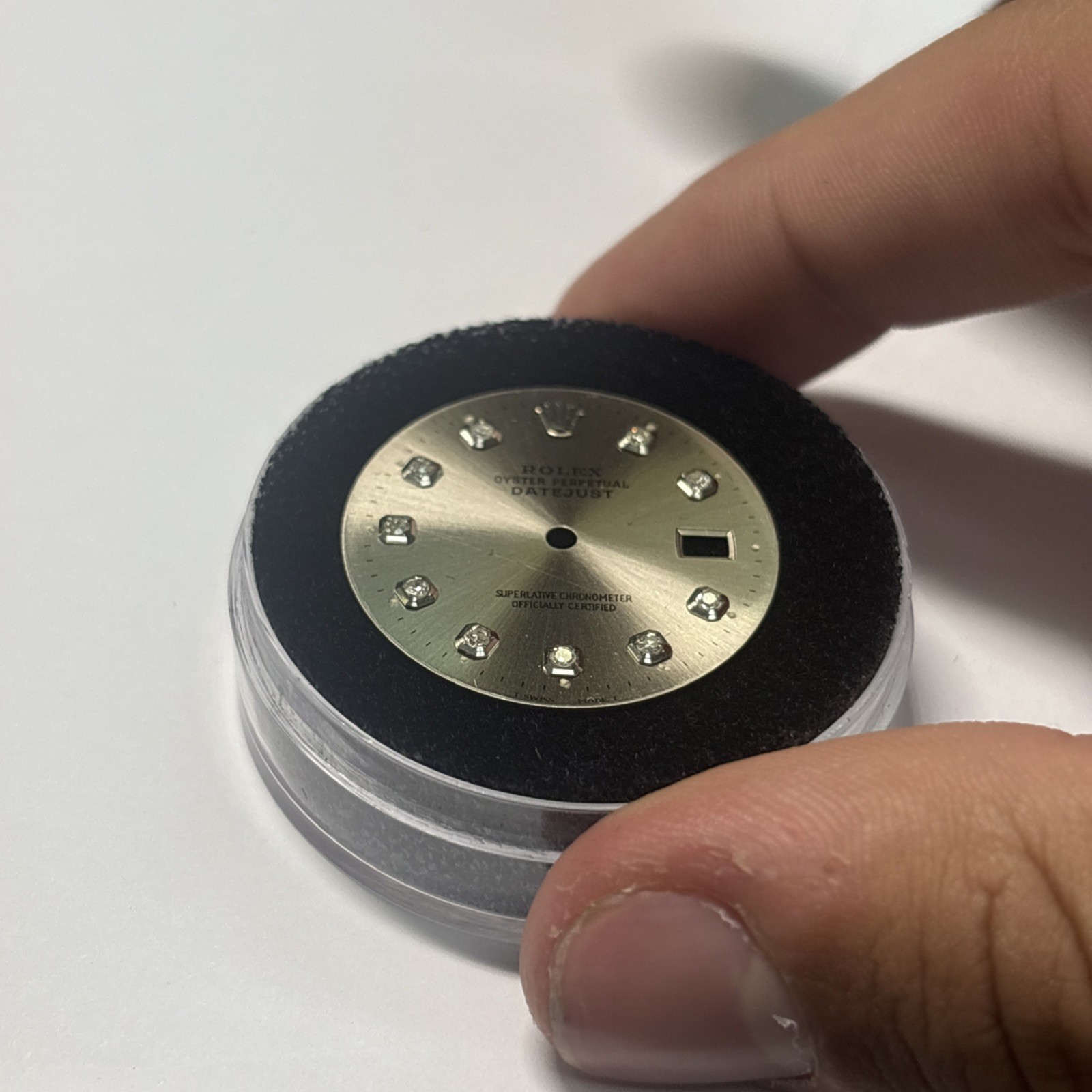 Rolex 36mm Old Style Dial As Is Custom Diamond Dial