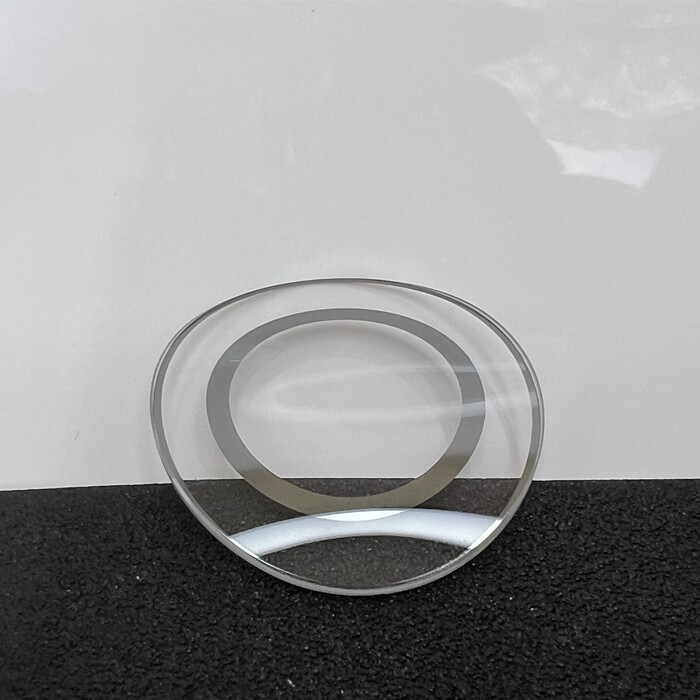 F11921 Mineral Watch Crystal Oval Shaped Glass Replacement For 5158544