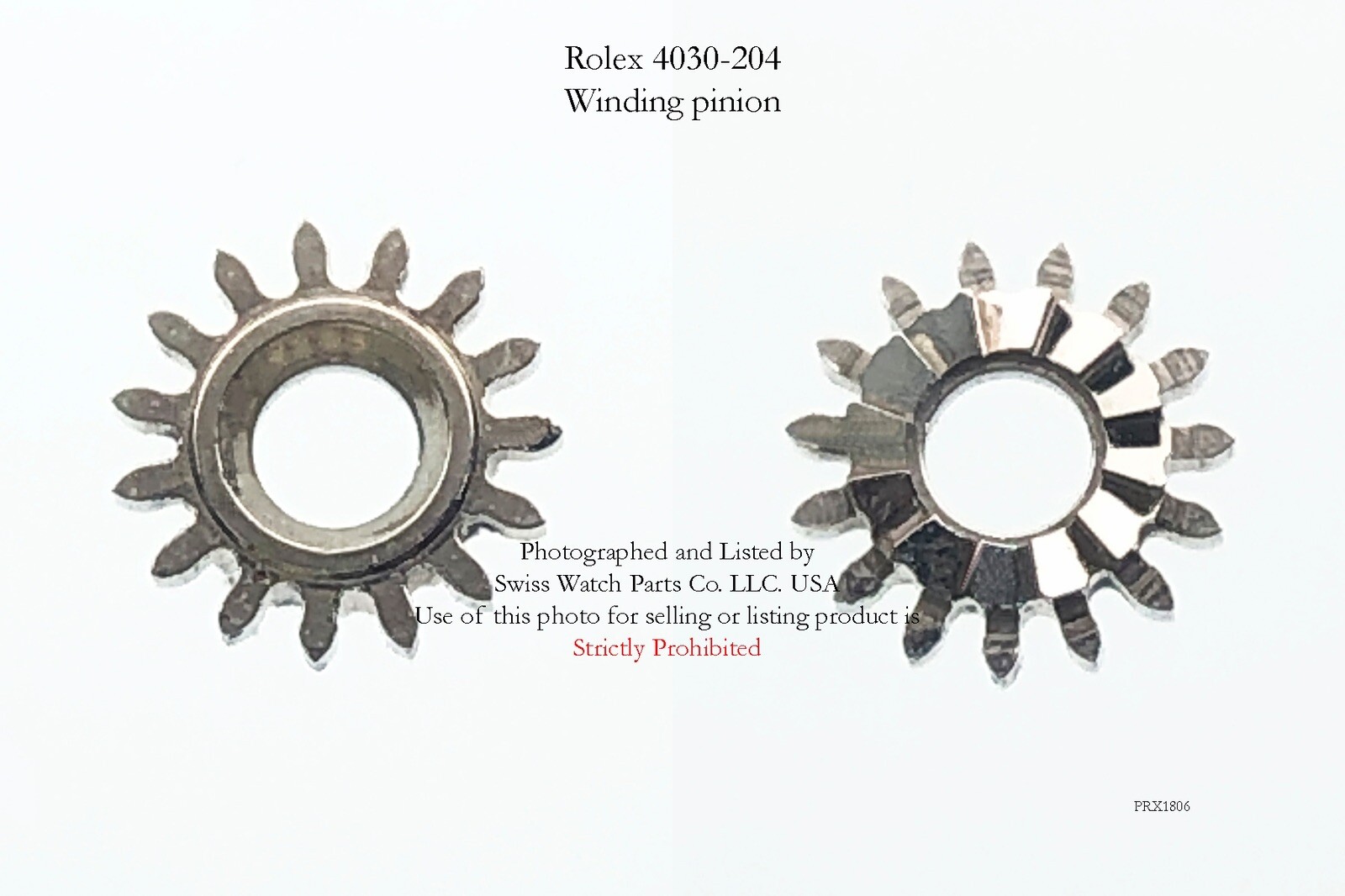 Rolex Caliber 4030 204 Winding pinion Genuine Watch Movement Part