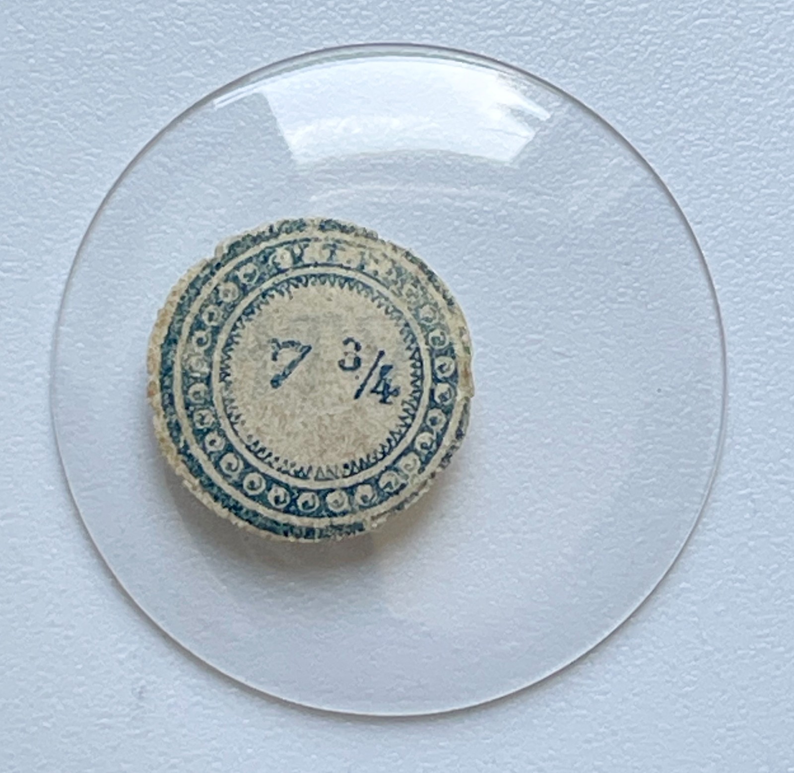 VTF Pocket Watch Crystal 33mm Round Acrylic Replacement Parts Repair Vintage NOS