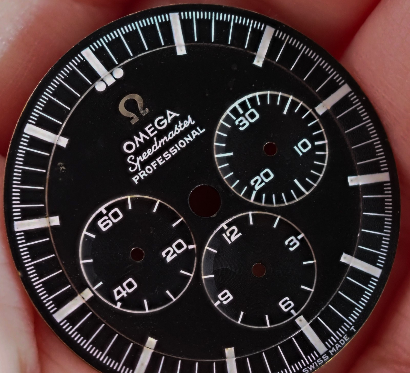 Omega Speedmaster 321 Pre-Moon Professional 145.012-67 Glossy Washed Black Dial