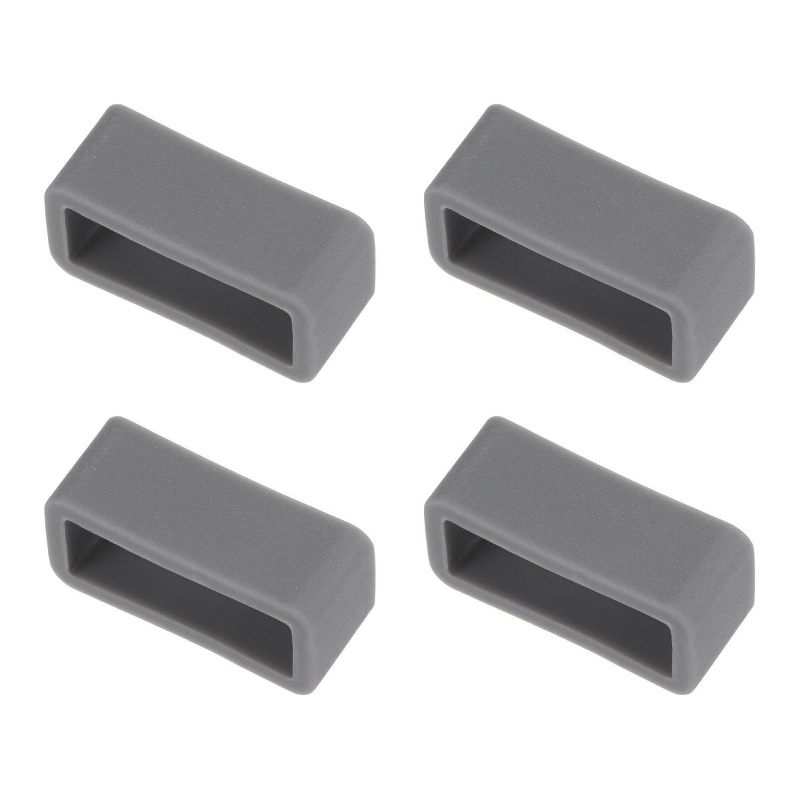 Slots strap watch, for 16mm watch strap, deep gray 4pcs