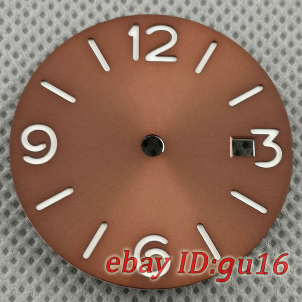 31.5mm Sandwich Watch Dial Green Luminous fit ETA 2836 2824 Miyota 8215 DG2813