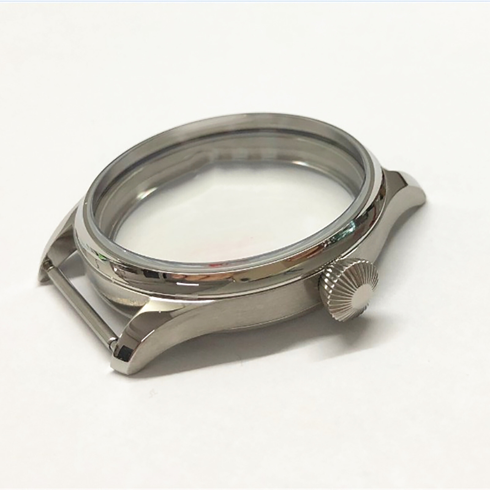 44mm 316L Stainless Steel Watch Case Set For ETA 6497/6498 ST3600/3621 Movement/