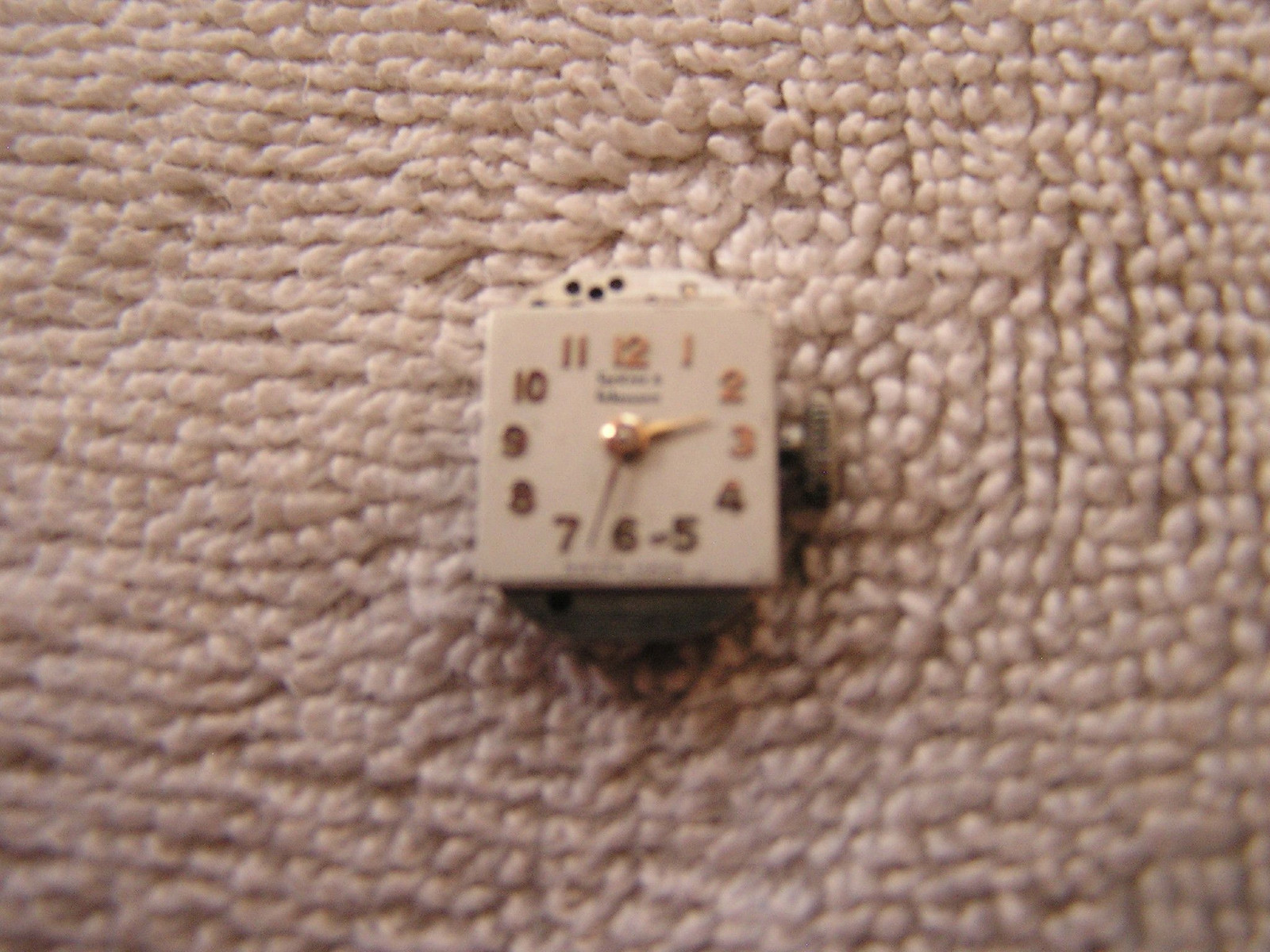 Vintage Spritzer & Fuhrmann 17 Jewel Watch Movement