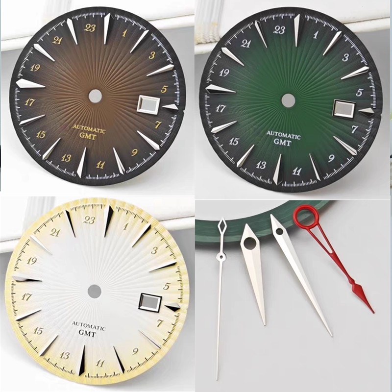 New NH34/NH35 Case Cocktail Dial watch Hands Fit NH35/36/34 Movements Watch Part
