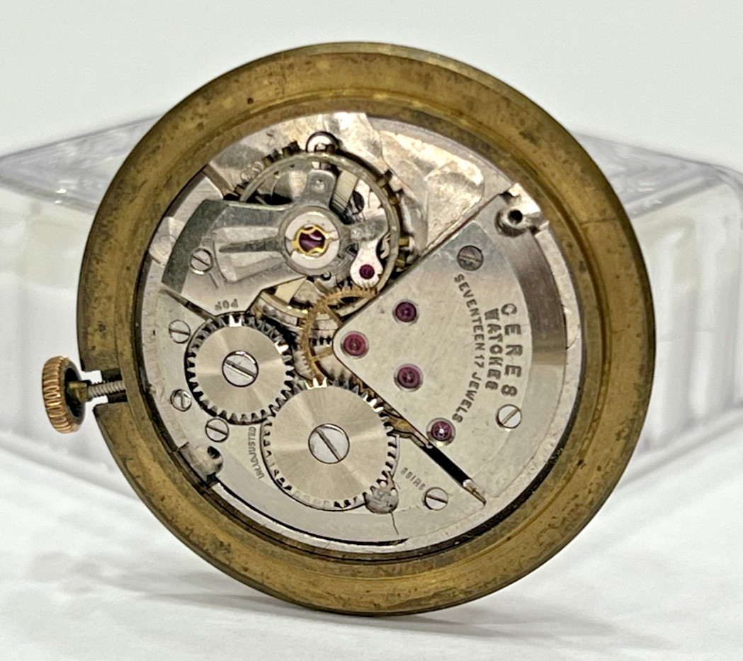 Dial & Movement Manual Eta 2390 Driva Geneve Jewels 17 Swiss Made Running