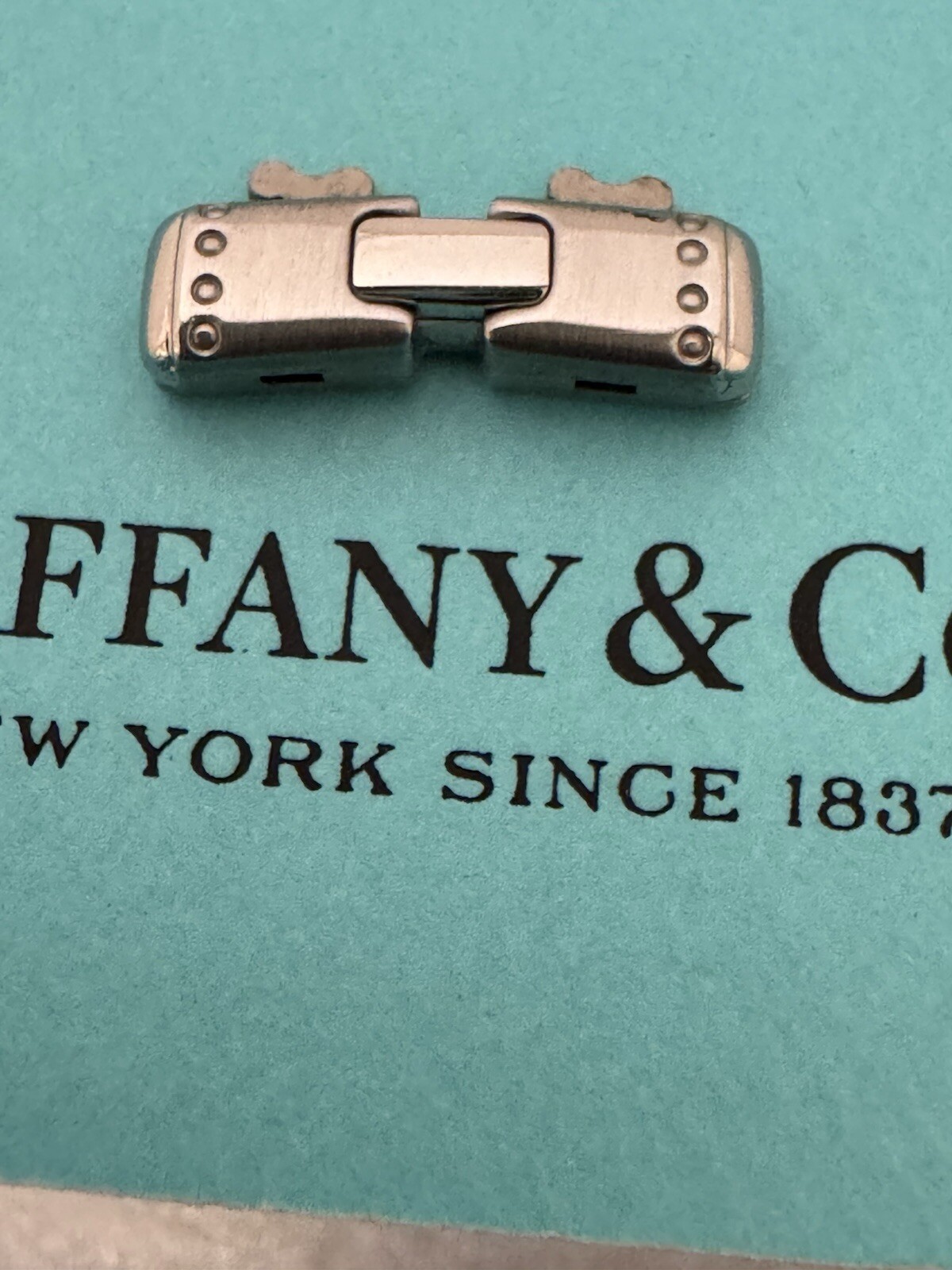 Tiffany & Co WATCH LINK STREAM AMERICA WATCH SERIES 20 MM Sterling Silver SWISS