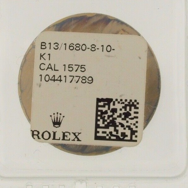 Genuine Rolex 1680 Blue Submariner, Cal 1575 Tritium Nipple dial, (60)