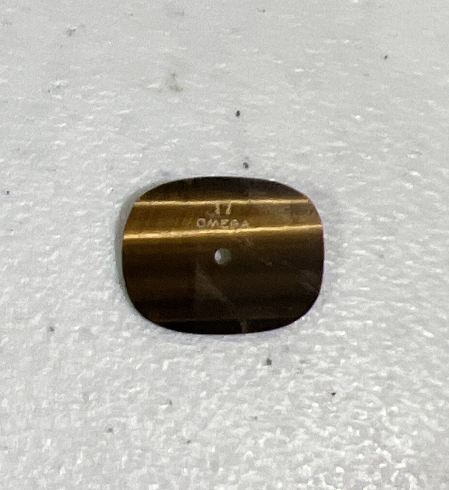 Omega Tiger’s Eye Dial Stone Authentic Original Rare
